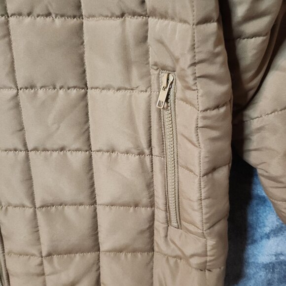 Nomad Jacket Men XL Brown Tan Josiah Quilted Puffer Full Zip Outdoor Winter Cozy - Picture 11 of 11